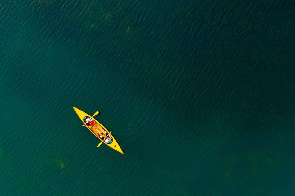 Kayak mer méditerranée Misíncu Hôtel au Cap Corse