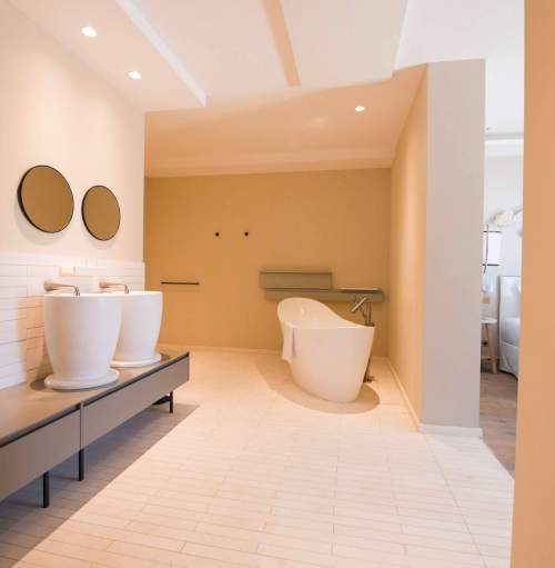 salle de bain suite misincu Hôtel d'Exception en Corse
