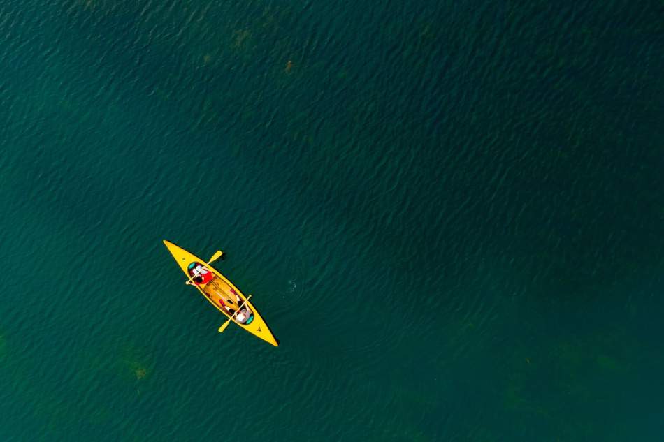 Kayak mer méditerranée Misíncu Hôtel au Cap Corse